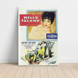 Hell's Island (1955) Fine Art Movie Poster