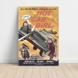 Hot Car Girl (1958) Fine Art Movie Poster