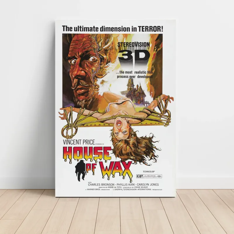 House of Wax (1953) Fine Art Movie Poster
