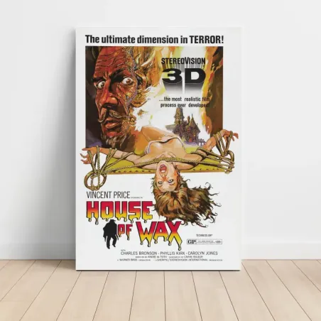 House of Wax (1953) Fine Art Movie Poster