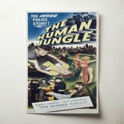 The Human Jungle (1954) Fine Art Movie Poster