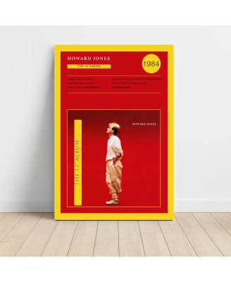 Howard Jones – The 12 inch Album Fine Art Album Poster