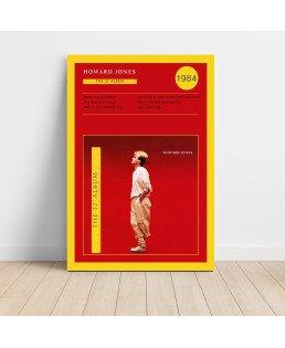 Howard Jones – The 12 inch Album Fine Art Album Poster