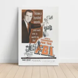 I Was a Communist for the FBI (1951) Fine Art Movie Poster
