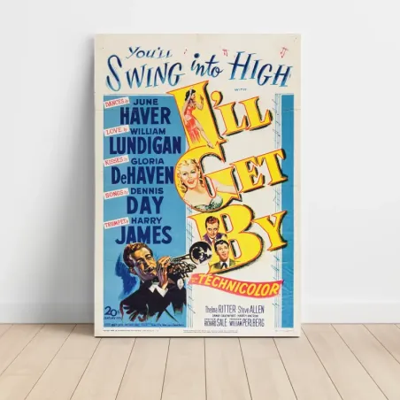 I'll Get By (1950) Fine Art Movie Poster