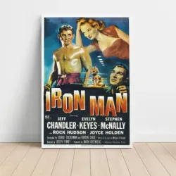 Iron Man (1951) Fine Art Movie Poster