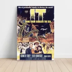 It Came from Beneath the Sea (1955) Fine Art Movie Poster