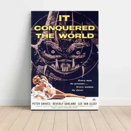 It Conquered the World (1956) Fine Art Movie Poster