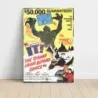 It! The Terror from Beyond Space (1958) Fine Art Movie Poster