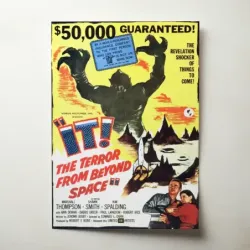 It! The Terror from Beyond Space (1958) Fine Art Movie Poster