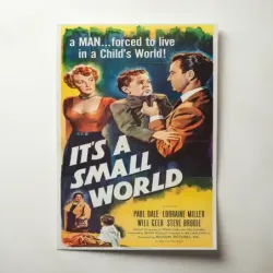 It's a Small World (1950) Fine Art Movie Poster