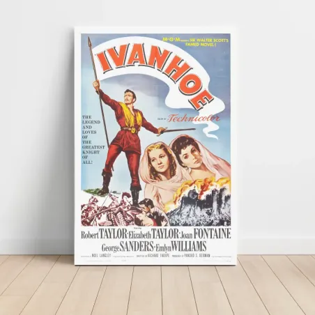 Ivanhoe (1952) Fine Art Movie Poster