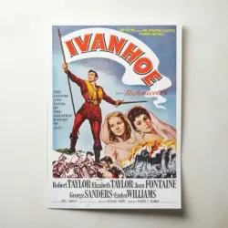 Ivanhoe (1952) Fine Art Movie Poster