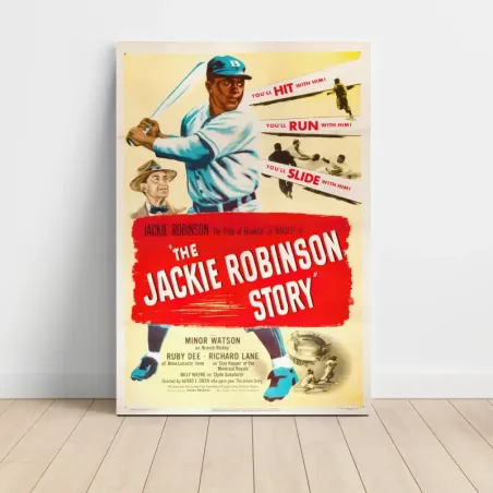 The Jackie Robinson Story (1950) Fine Art Movie Poster