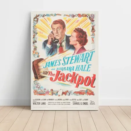 The Jackpot (1950) Fine Art Movie Poster