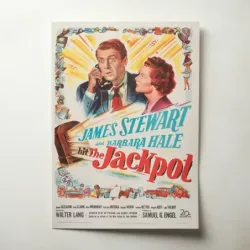 The Jackpot (1950) Fine Art Movie Poster