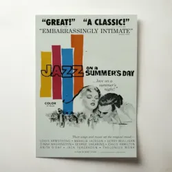 Jazz on a Summer's Day (1959) Fine Art Movie Poster