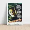 Jeopardy (1953) Fine Art Movie Poster