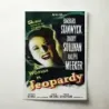 Jeopardy (1953) Fine Art Movie Poster