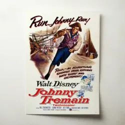 Johnny Tremain (1957) Fine Art Movie Poster