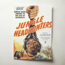 Jungle Headhunters (1951) Fine Art Movie Poster