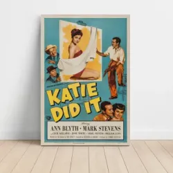 Katie Did It (1951) Fine Art Movie Poster