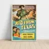 The Kid from Texas (1950) Fine Art Movie Poster