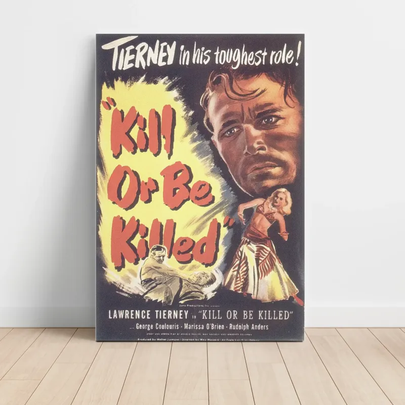 Kill or Be Killed (1950) Fine Art Movie Poster