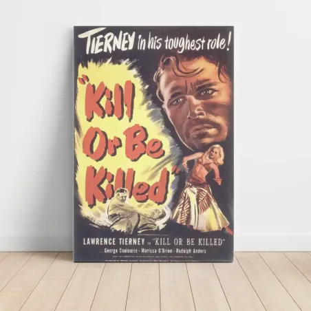 Kill or Be Killed (1950) Fine Art Movie Poster