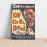 Kill or Be Killed (1950) Fine Art Movie Poster