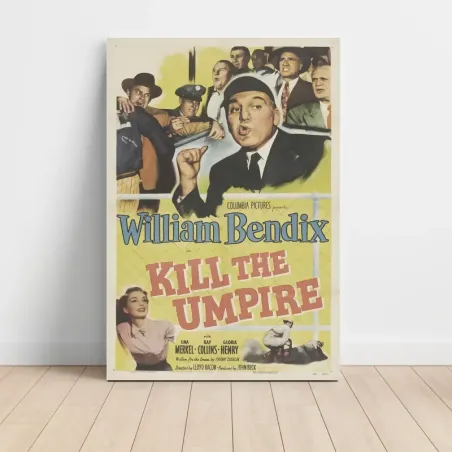 Kill the Umpire (1950) Fine Art Movie Poster
