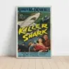 Killer Shark (1950) Fine Art Movie Poster