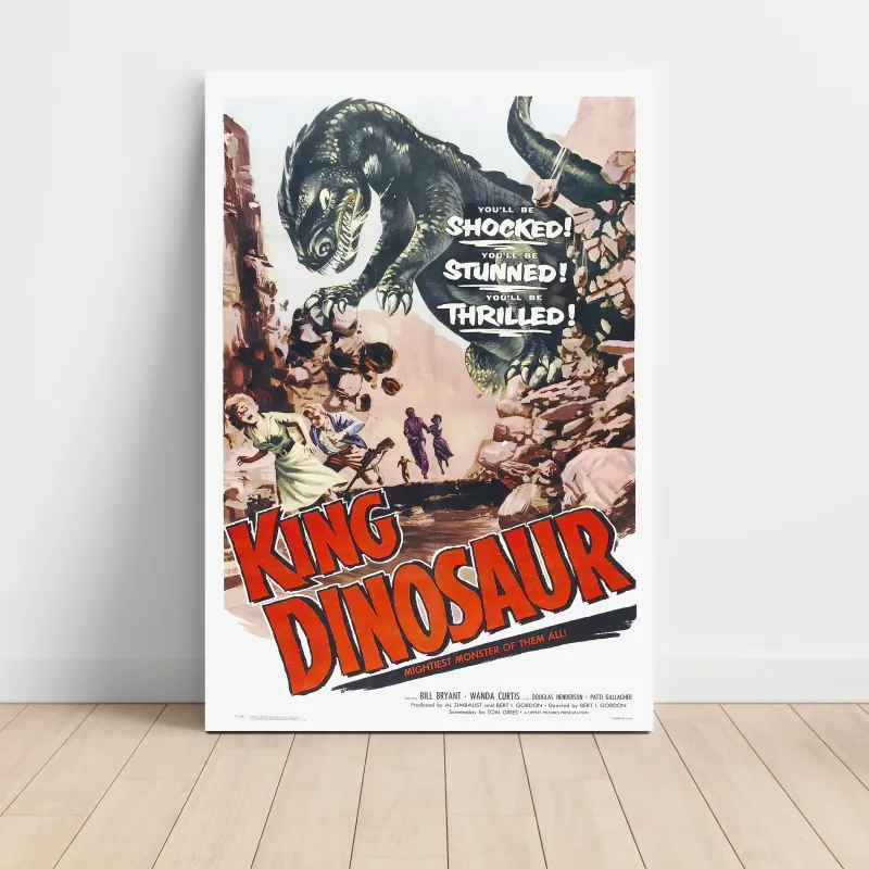 King Dinosaur (1955) Fine Art Movie Poster
