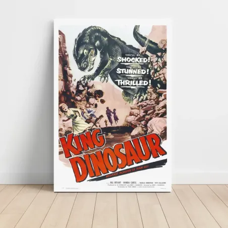 King Dinosaur (1955) Fine Art Movie Poster