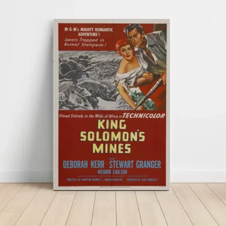 King Solomon's Mines (1950) Fine Art Movie Poster