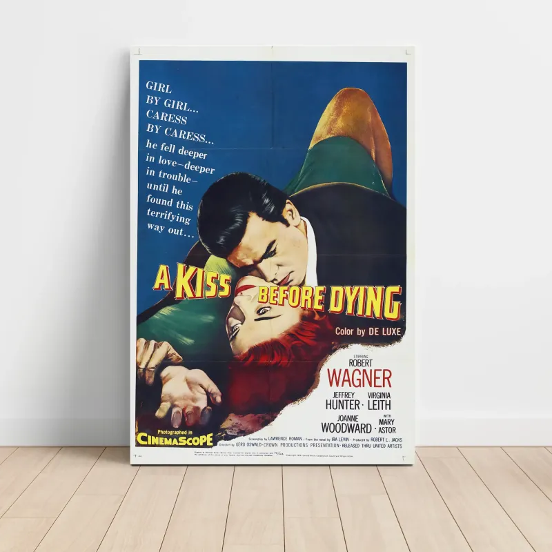 A Kiss Before Dying (1956) Fine Art Movie Poster
