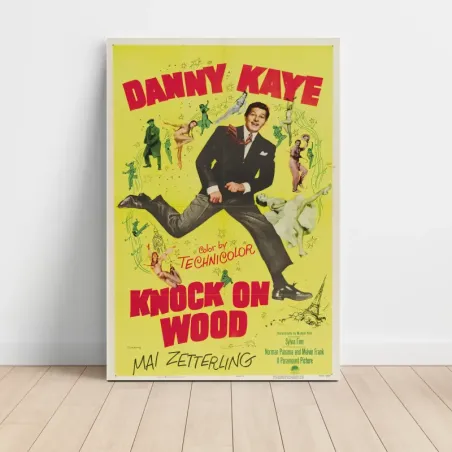 Knock on Wood (1954) Fine Art Movie Poster