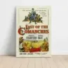 Last of the Comanches (1953) Fine Art Movie Poster