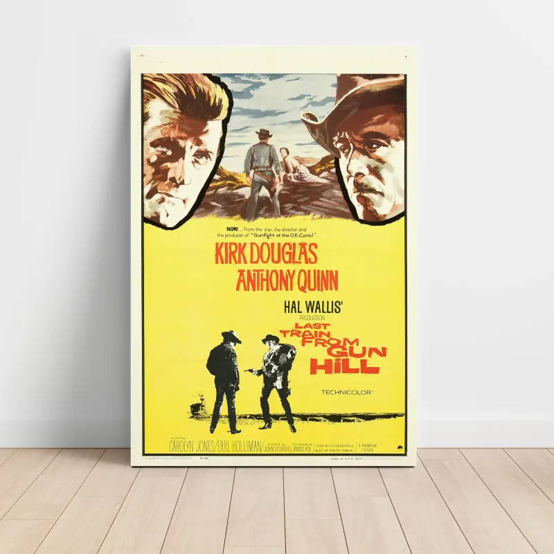 Last Train from Gun Hill (1959) Fine Art Movie Poster