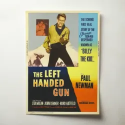 The Left Handed Gun (1958) Fine Art Movie Poster