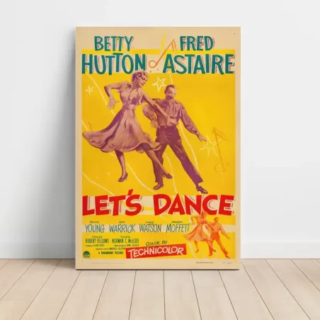 Let's Dance (1950) Fine Art Movie Poster