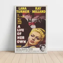 A Life of Her Own (1950) Fine Art Movie Poster