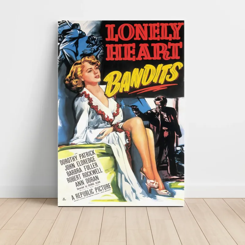 Lonely Heart Bandits (1950) Fine Art Movie Poster