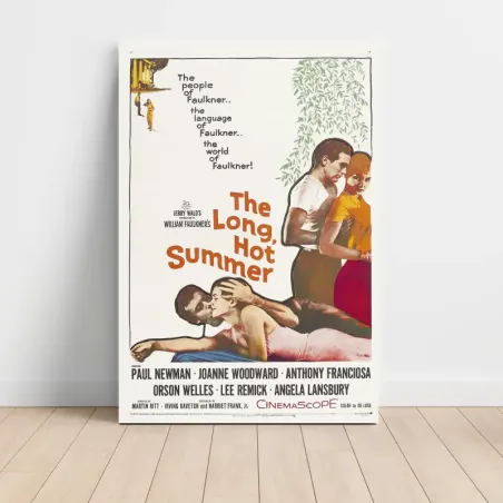 The Long, Hot Summer (1958) Fine Art Movie Poster