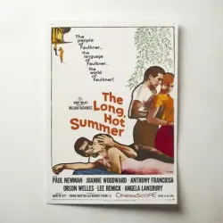 The Long, Hot Summer (1958) Fine Art Movie Poster