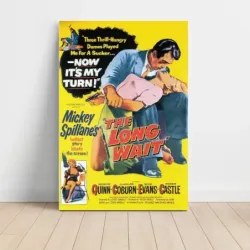 The Long Wait (1954) Fine Art Movie Poster