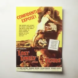 Lost, Lonely and Vicious (1958) Fine Art Movie Poster