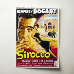 Sirocco (1951) Fine Art Movie Poster