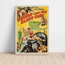 Tarzan and the Slave Girl (1950) Fine Art Movie Poster