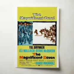 The Magnificent Seven (1960) Fine Art Movie Poster